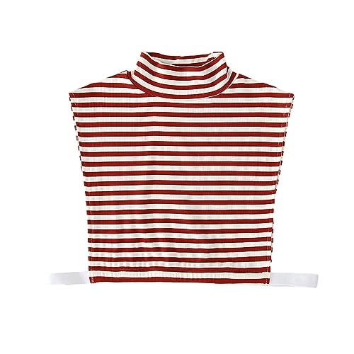 Falsches Rollkragenpullover Für Frauen Elegante Abnehmbare Kunststreifenkragen Bluse Halsband Lady Modekleidung Accessoires Falsches Rollkragenpullover Für Frauen Elegante Abnehmbare Kunststreifenkragen Bluse Halsband Lady Modekleidung Accessoires von FackLOxc