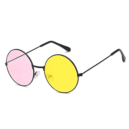 Frühling Sommer Runder Rahmen Sonnenbrille Erwachsene Cosplay Karneval Fotografieren Brille Meer Party Sonnenbrille Sonnenschutz Cosplay Sonnenbrille Lustige Cosplay Sonnenbrille Frauen von FackLOxc