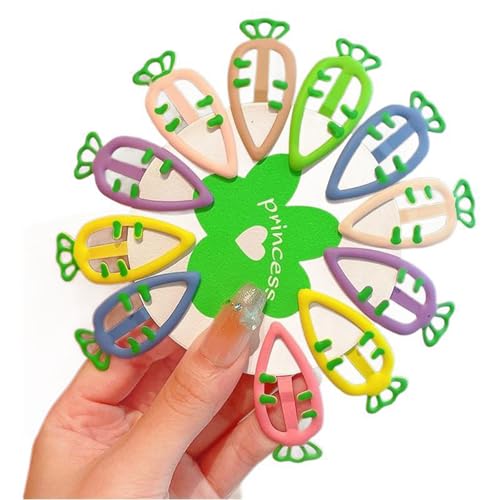 Haarklammern Für Mädchen Schöne Kinder Haarzubehör Mit Elastischen Anti Slip Metall Haarklammern Schnappbarretts Kinder Teenager von FackLOxc