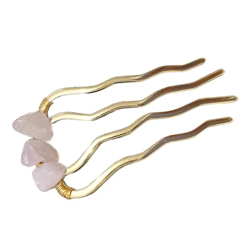 Handgefertigte Haarnadel mit Kristallstein, Haarstyling-Haargabel für Braut und Mode, Frauen, Hochzeits-Haar-Accessoires von FackLOxc