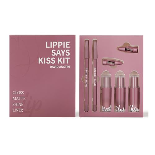 Lipgloss Und Lippenstift Lipstick Set Lip Liner Set Langlastende Non Stick Tassen Lippen Make Up Set Lip Liner +3styles Lipgloss von FackLOxc