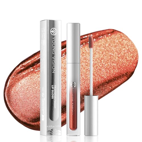 Metallic Liquid Lippenstift Keine Stick Tasse Lipgloss Hochs Lip Color Transfer Proof Tragen Lippenstift Make Up Für Frauen von FackLOxc