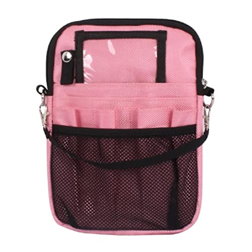 Nursing Bags Nurse Fanny Pack Medica Belt Utility Kit Nursing Tools Pocket Organizer Nurse Waist Pouch Hip Bag Nurse Waist Pouch Hip Bag, rose von FackLOxc