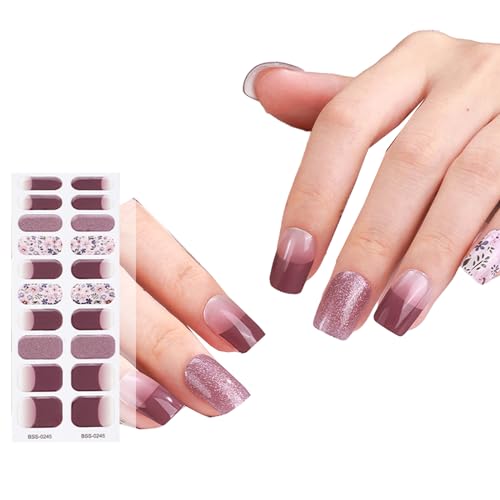 Professionelle Gelnagelstreifen Volle Wraps Für Mädchen Keine Wartezeit Ohne Nagelschäden LED Lampe Benötigte Nageldekoration von FackLOxc