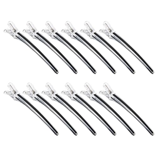 Professionelle Haarklammern Zum Styling Abschnitt Entengerechnungshaarklammern Haarschneidklammern Für Friseur Frauen Männer Männer von FackLOxc