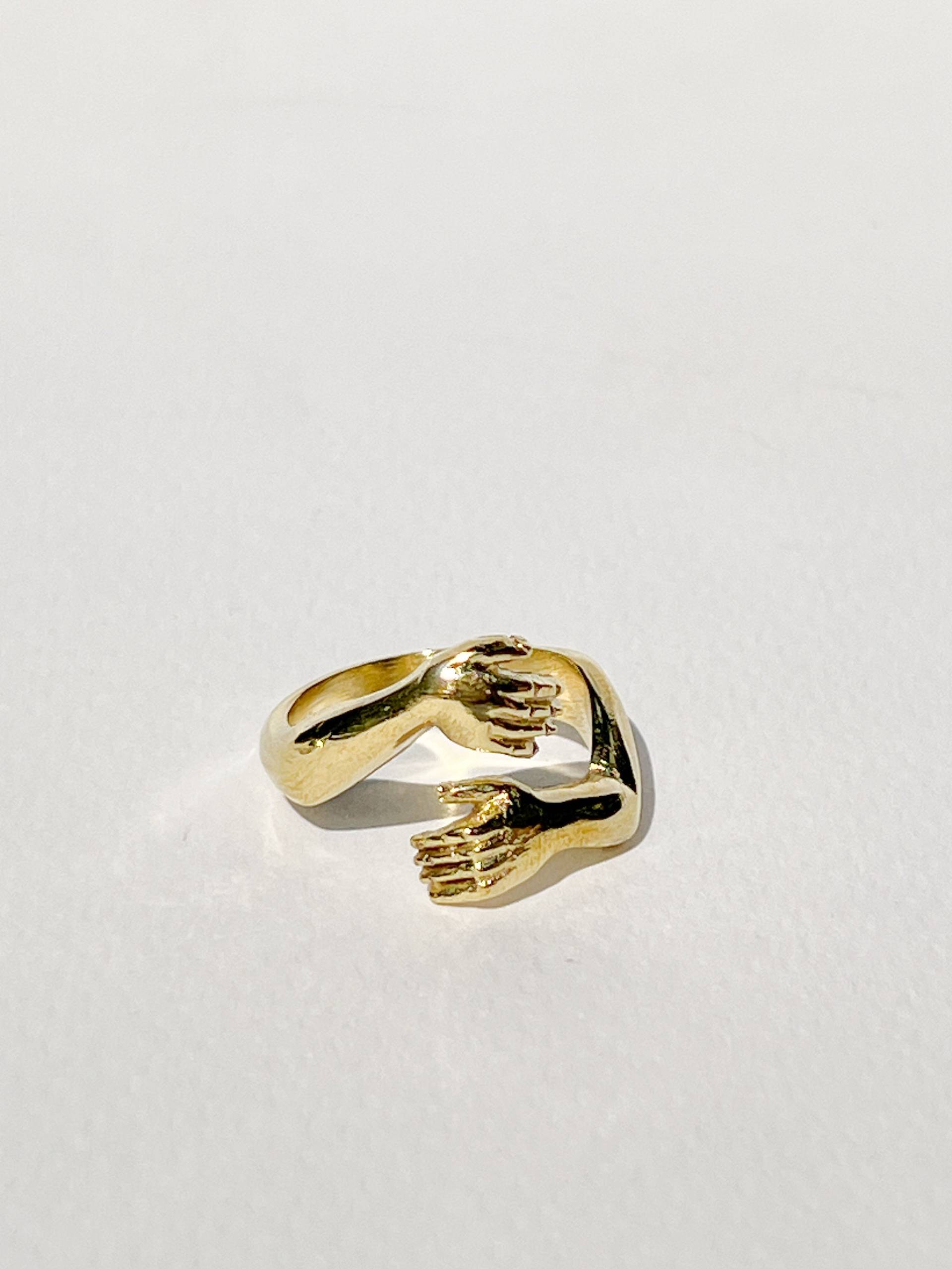 Liebe Umarmung Ring - Messing Liebe Umarmung Ring - Messing von Facraftstore