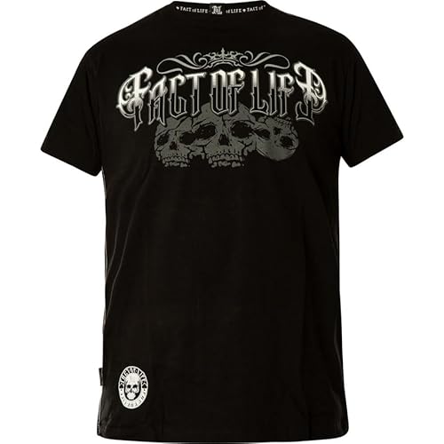 Fact of Life T-Shirt No Pain No Gain TS-79 Schwarz, XXL von Fact of Life