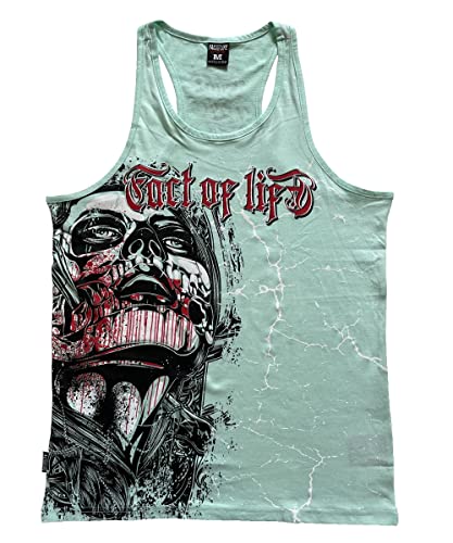 Fact of Life Tank Top Bad Dreams TT-03 Beach Glass (XL) von Fact of Life