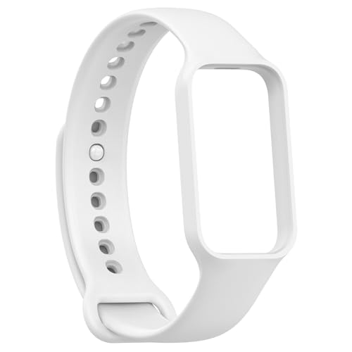 Factorys Ersatzbänder Kompatibel mit Xiaomi Smart Band 8 Active/Redmi Watch, weiche und flexible Silikon-Ersatzbänder Atmungsaktive Sportarmband Gummibänder (G) von Factorys