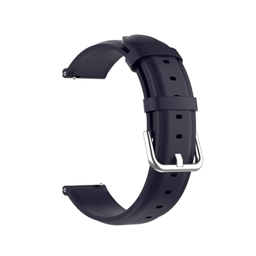 Leder Uhrenarmbänder Kompatibel mit Amazfit Bip S Lite Armband für Damen Herren, 20mm Uhrenarmband Smart Watch Lederarmband für Amazfit Bip S Lite Ersatzarmband von Factorys