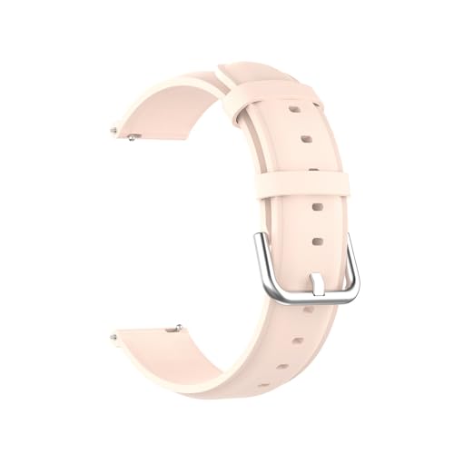 Leder Uhrenarmbänder Kompatibel mit Amazfit GTR 47mm Armband für Damen Herren, 22mm Uhrenarmband Smart Watch Lederarmband für Amazfit GTR 47mm von Factorys