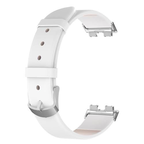 Leder Uhrenarmbänder Kompatibel mit Huawei Band 9/Band 8 Armband für Damen Herren, Uhrenarmband Smart Watch Lederarmband für Huawei Band 9/Band 8 Ersatzarmband von Factorys
