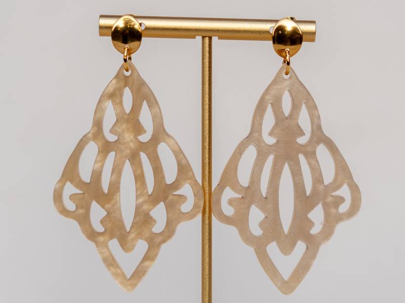 Barock Resin Ohrringe, Ohrringe Tropfen, Ohrstecker, Statement Ornament Leichte Barock Resin Ohrringe, Ohrringe Tropfen, Ohrstecker, Statement Ornament Leichte von FacturaOrnamentum