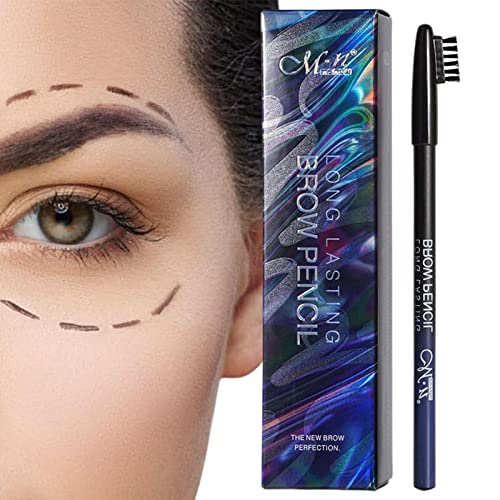 Augenbrauenstift - Augenbrauenstift mit Pinsel,Eye Brow Definer Pencil, Augenbrauenstifte für Frauen Augenbrauenstift perfekt für Frauen Facynde von Facynde