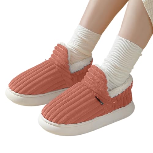 Damenhausschuhe,Orthopädische Sohlen, rutschfeste Abnutzungsrutschen - Bequeme Indoor-Outdoor-Scuff-Slides, Slip- -Winter-Fuzzy-Hausschuhe für Männer und Frauen von Facynde
