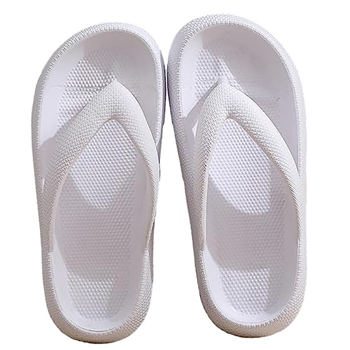 Duschpantoffeln | EVA-Duschhausschuhe mit dicker Sohle für Damen - Leichte, rutschfeste, ergonomische Slipper für Strand, Fitnessstudio, Schlafzimmer, Schwimmbad, Schlafsaal, Spa, Garten Facynde von Facynde