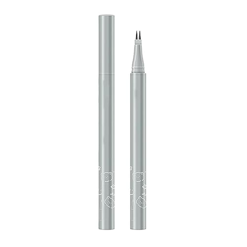 Eyeliner - 2-Krallen wasserfester Eyeliner | Wasserfester, wischfester flüssiger Eyeliner-Stift mit zwei Zinken für die unteren Wimpern, Eyeliner-Stift für das untere Lid für Frau und Freundin Facynde von Facynde