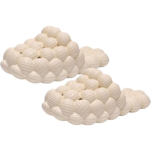 Facynde Bubble-Hausschuhe Blase Hausschuhe Spa-Hausschuhe Massage-Bubble-Slides Hausschuhe Für Damen Herren - Atmungsaktive Unisex-Strandsandalen, Rutschfeste Spa-Hausschuhe, Zuhause, Schlafzimmer von Facynde