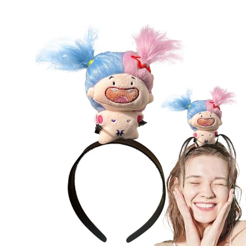 Facynde Puppen-Stirnband, Puppen-Haarband,Plüsch-Sternbild-Puppen-Haarband - Kinder-Haargummis, Haar-Accessoires, Puppen-Haar-Stirnbänder für Kinder, Mädchen, Kinder von Facynde