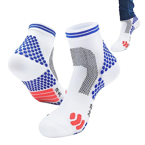 Ferninfrarot-Schörl-Socken Far Infrareds Titaniumss Socken Herren,Knöchelkompressionssocke Für Den Sport, Micros Titanium Height Booster Für Männer Und Frauen von Facynde