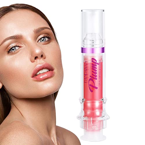 Feuchtigkeitsspendendes Lippenöl | Feuchtigkeitsspendendes, aufpolsterndes Glanzöl | Tragbarer, nicht klebender Lip Plumping Gloss, langanhaltender, getönter Lipgloss für Frauen, Mädchen, Facynde von Facynde