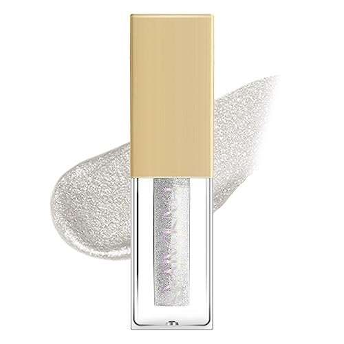 Flüssiger Lidschatten | 4 ml flüssiger Lidschatten mit glitzerndem Schimmer - Tragbares, glänzendes, langlebiges Augen-Make-up-Zubehör für Frauen, Anfänger, Damen, Frauen und Fortgeschrittene Facynde von Facynde