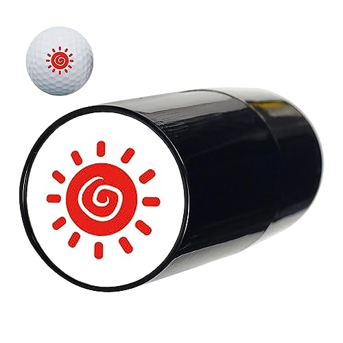 Golfball-Markierungswerkzeug - Golfballpfotenmarker,Tragbarer Golf-Kleeblatt-Ballstempel, Golfzubehör, Geburtstagsgeschenk für Erwachsene, Kinder, Anfänger, Golfliebhaber Facynde von Facynde