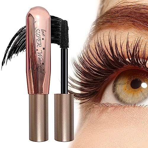 Lash Primer Mascara Wimpernverlängerung - Mirror Design Wischfeste Wimpern-Mascara für 24-Stunden-Verlängerung | Langlebige, nicht verklumpende, verlängernde Wimperntusche für Augen-Make-up, Facynde von Facynde