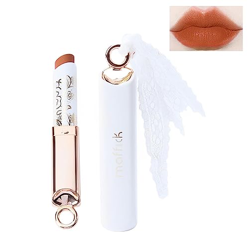 Matte Samt-Lippenstifte - Samt-Lippenstifte-Make-up | Samtiges Lippen-Make-up, Nude-Lippenstift – verblasst nicht, wasserfest, hochwirksamer Farb-Lippenstift als Geschenk für Frauen Facynde von Facynde