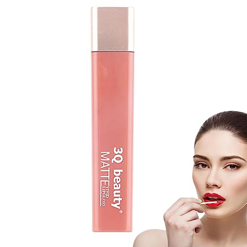 Matter Lipgloss | Samtiges feuchtigkeitsspendendes Lippen-Make-up,Lippen-Make-up-Geschenk, weiche, matte Lippencreme, pigmentierter Lippenstift-Gloss, lippenfülleres Make-up für Mädchen und Facynde von Facynde