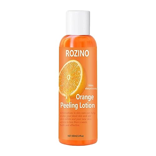 Orangenpeeling für das Gesicht | 100 ml Körperpflege - Orangen-Peeling-Gel, hautweiße Produkte, Körperpflege für Damen und Herren Facynde von Facynde