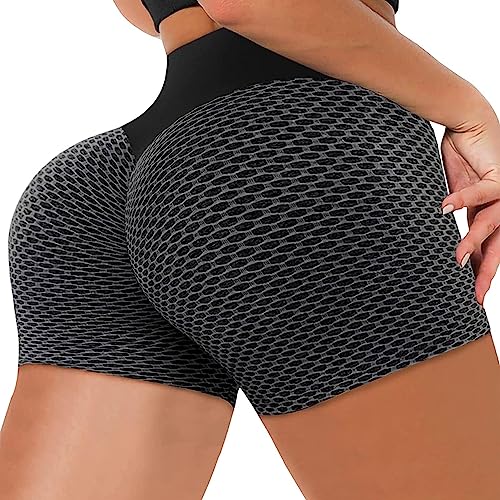 Po-Lifting-Shorts für Damen - Bauchkontrollierende Fitness-Shorts für Damen - Body Shaper Boyshorts für Frauen, Mädchen für Yoga, Laufen, Arbeit, Sport, Yoga, Strand, Garten, Spielplatz Facynde von Facynde