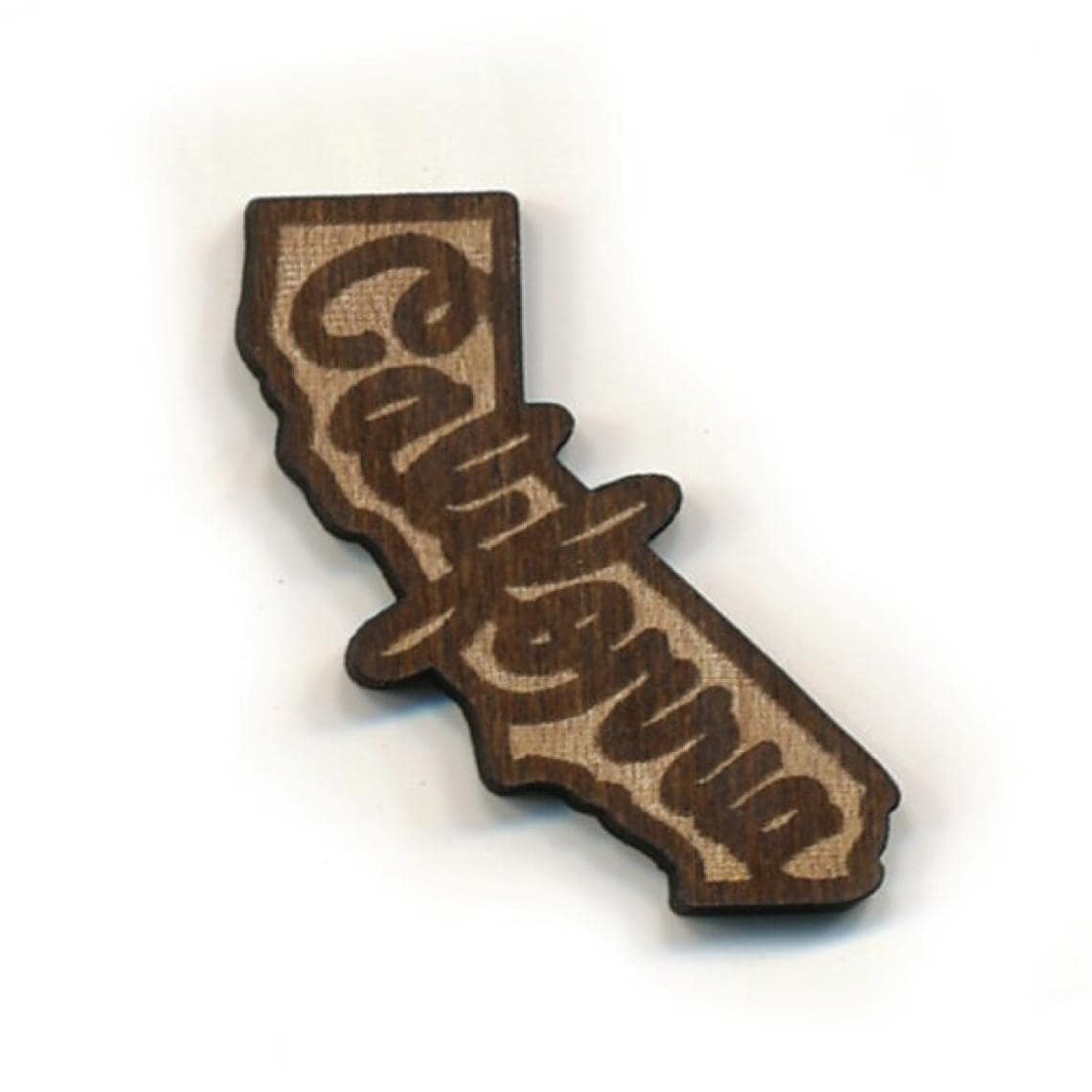 California Laser Cut Anstecknadel California Laser Cut Anstecknadel von FadeHurricaneDesign