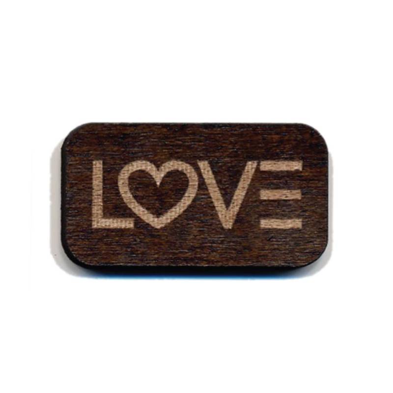 Liebe Laser Cut Anstecknadel Liebe Laser Cut Anstecknadel von FadeHurricaneDesign