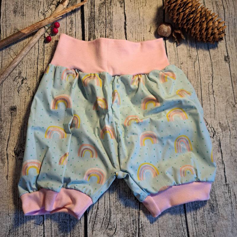 Kinder Pumphose Größe 104 - Regenbogen von Fadendurcheinander