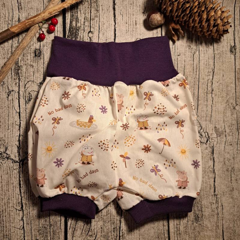 Kinder Pumphose Größe 92 - Peppa Wutz von Fadendurcheinander