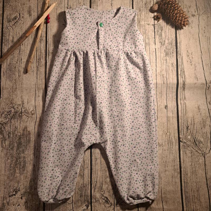 Kinder Strampler Größe 86 - Blümchen von Fadendurcheinander