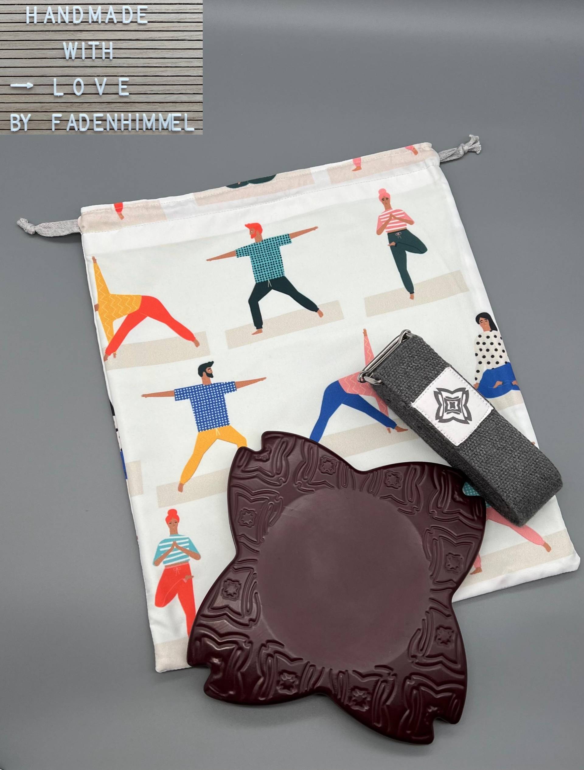 Yoga-Tasche/Beutel Für Utensilien - Handgemacht Und Praktisch Yoga-Tasche/Beutel Für Utensilien - Handgemacht Und Praktisch von Fadenhimmel