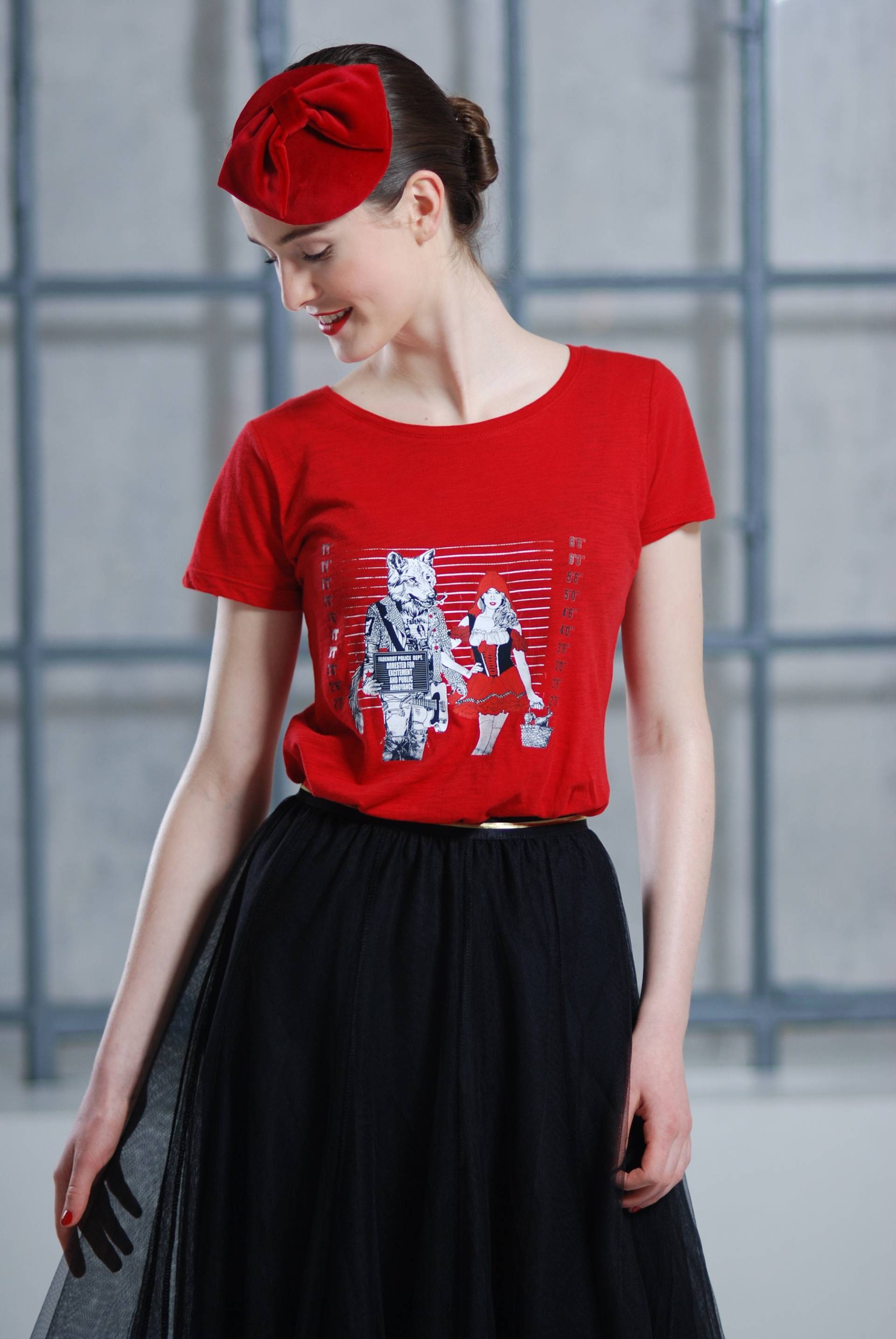 Shirt Rotkäppchen Shirt Rotkäppchen von Fadenrot