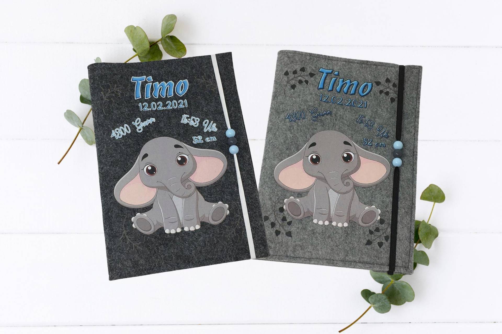 U-Heft Hülle Elefant - Personalisiert Mit Namen & Daten Geschenk Zur Geburt Filzhülle Fach Für Impfpass Und Karten Filz U-Heft Hülle Elefant - Personalisiert Mit Namen & Daten Geschenk Zur Geburt Filzhülle Fach Für Impfpass Und Karten Filz von Fadensalat
