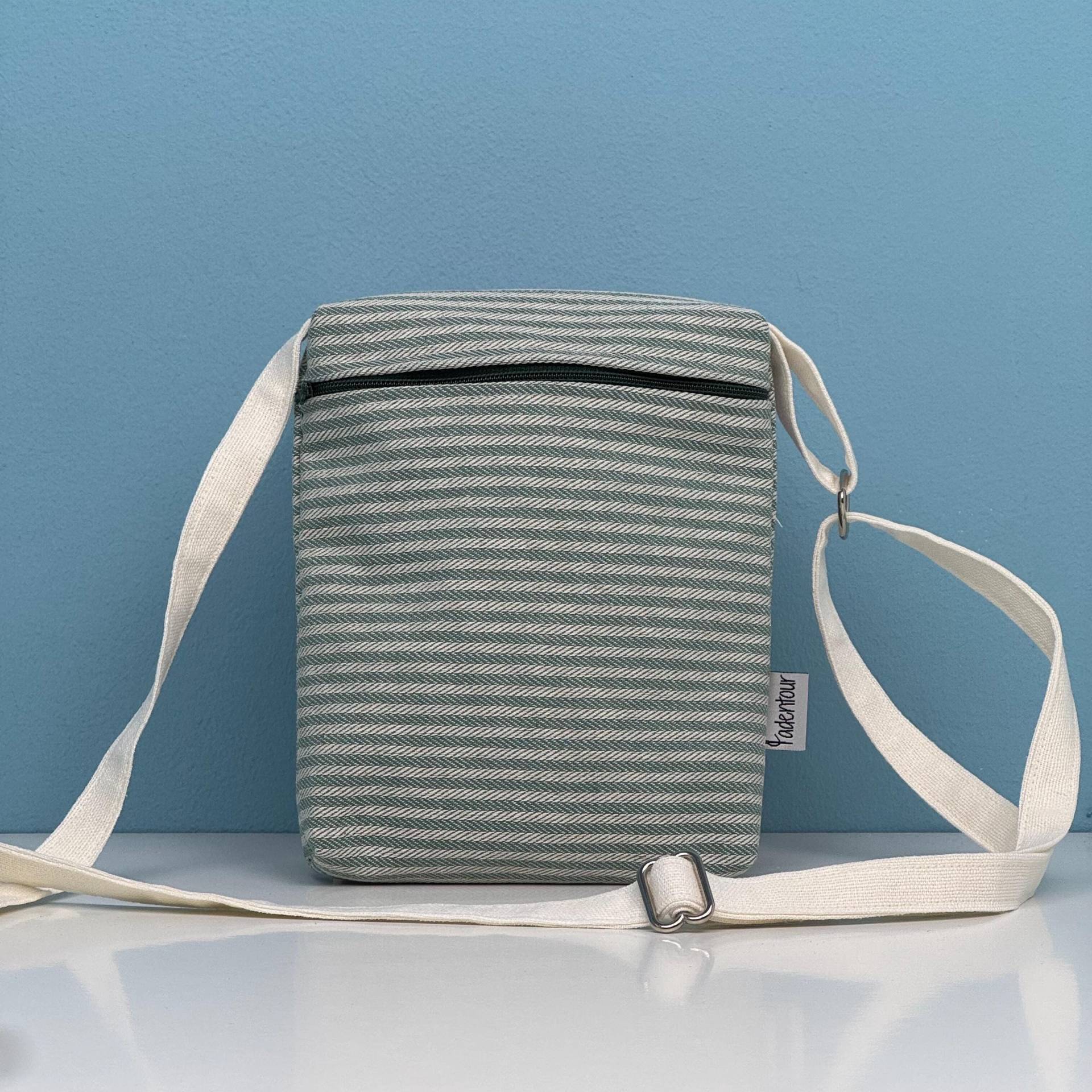 Handytasche "streifen" Zum Umhängen von Fadentour