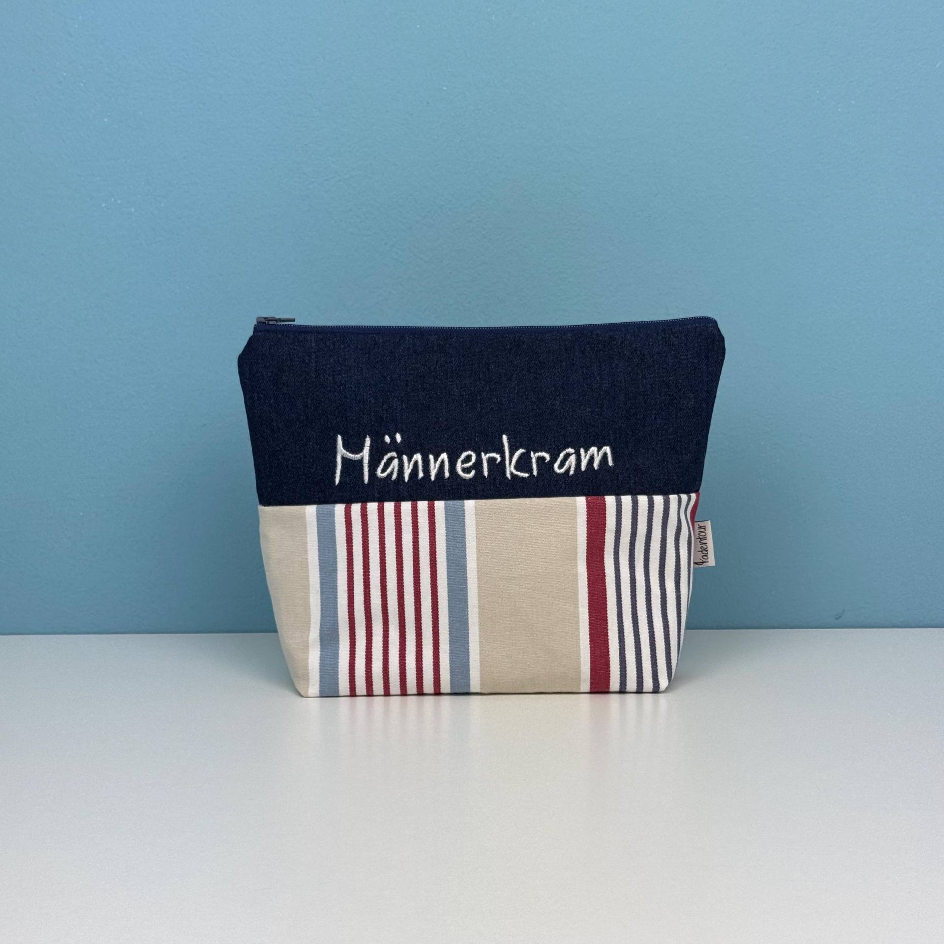 Kulturbeutel „streifen" von Fadentour