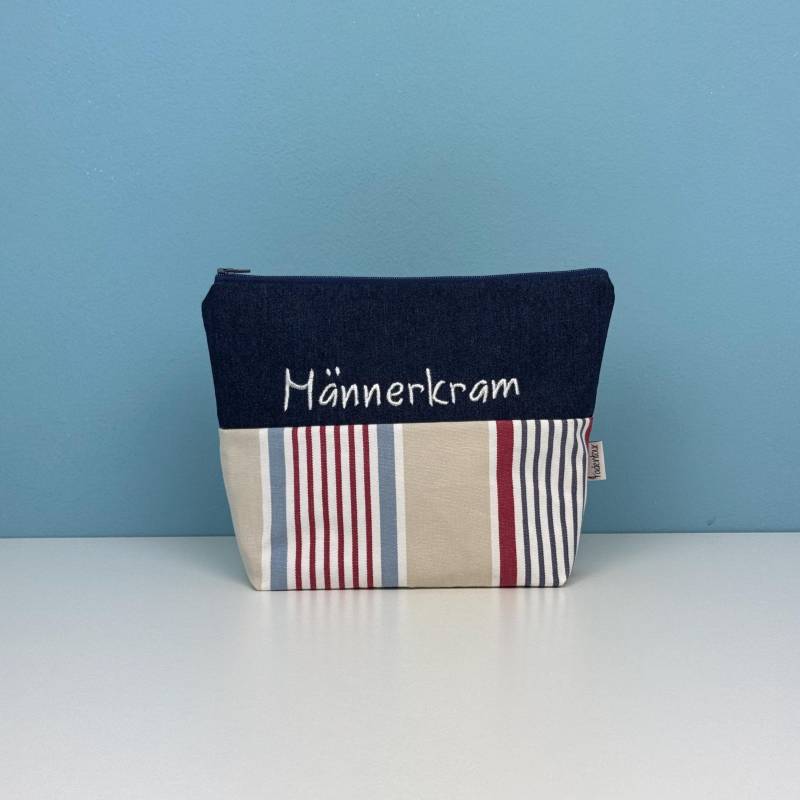 Kulturbeutel „streifen" von Fadentour