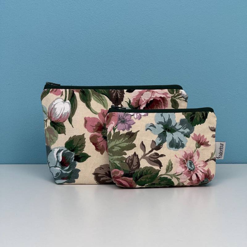 Schminktasche "Blumengarten" Schminktasche "Blumengarten" von Fadentour