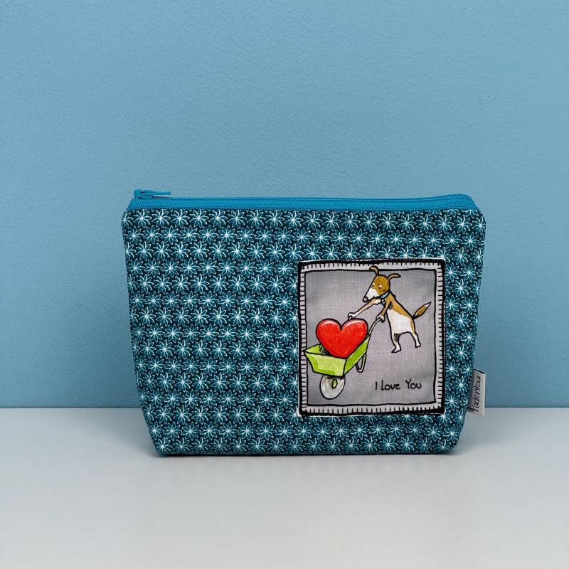 Schminktasche "I Love You" Schminktasche "I Love You" von Fadentour
