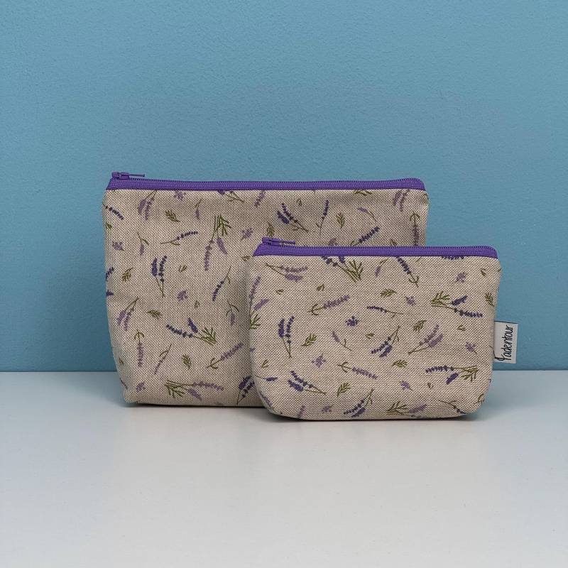 Schminktasche "Lavendel" von Fadentour