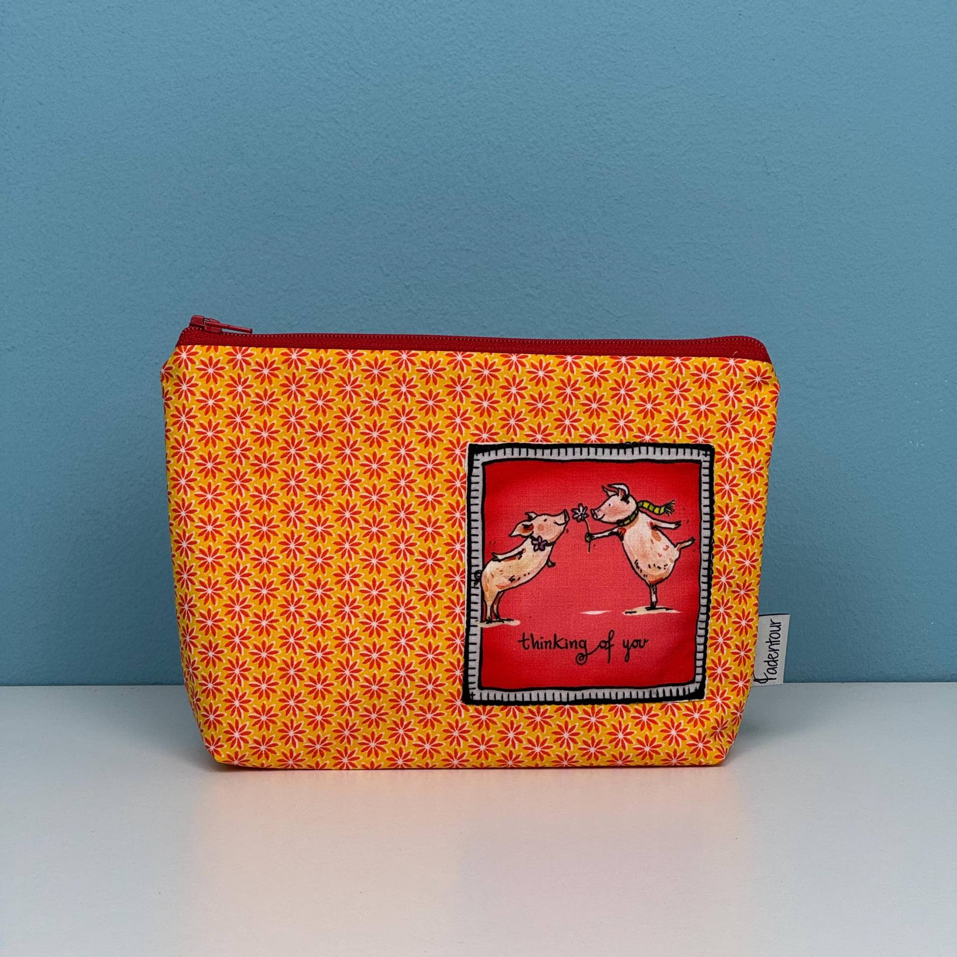 Schminktasche "Thinking Of You" von Fadentour