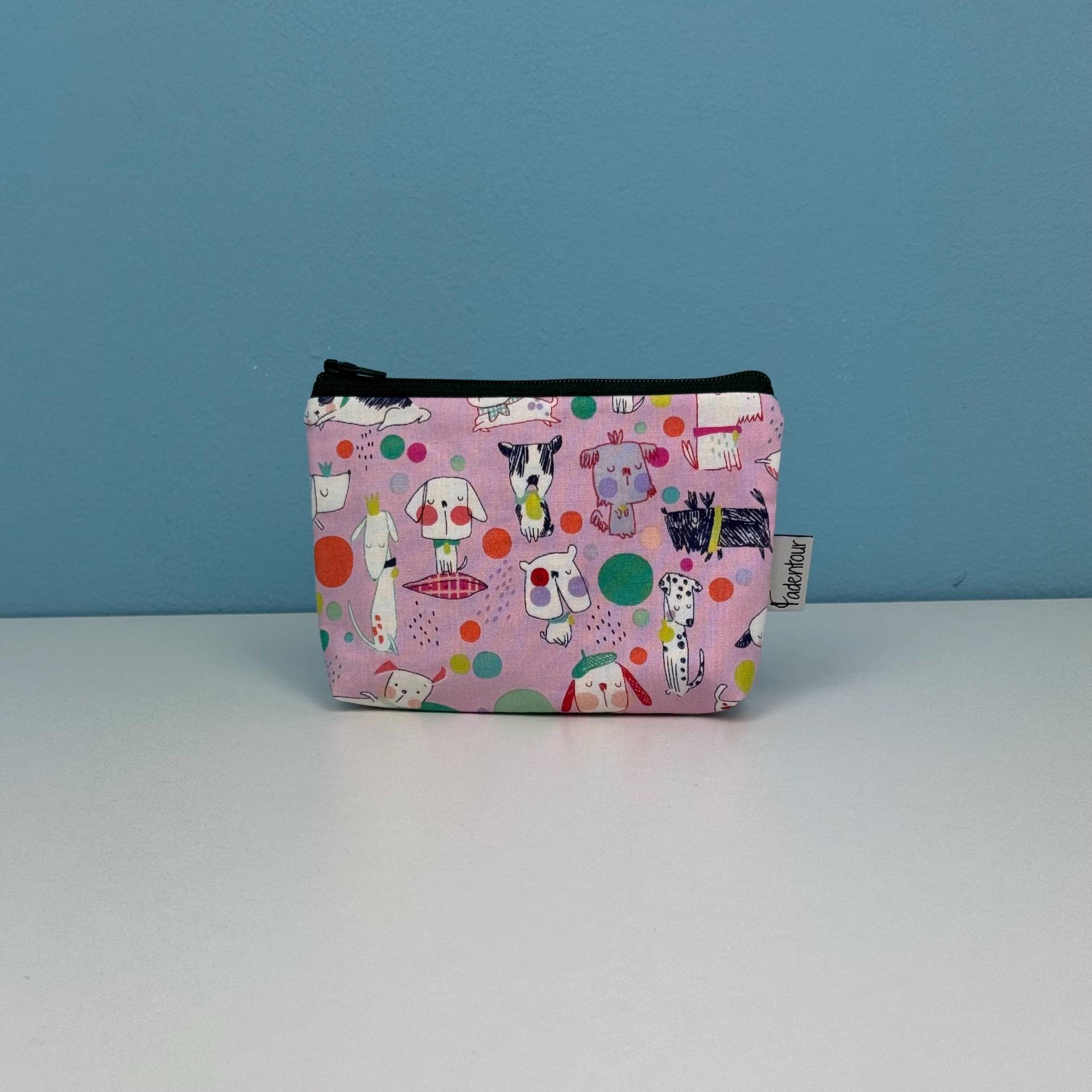 Täschchen "Dogs" von Fadentour