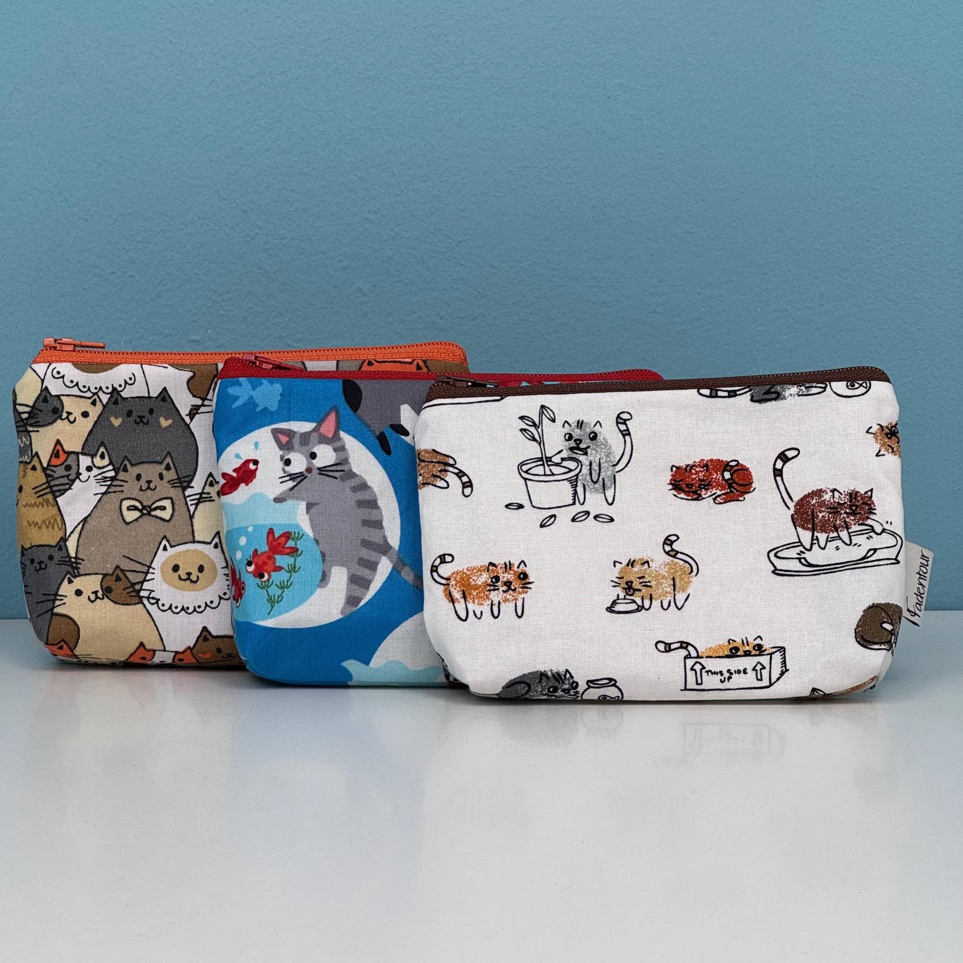 Täschchen "Katzen" Täschchen "Katzen" von Fadentour