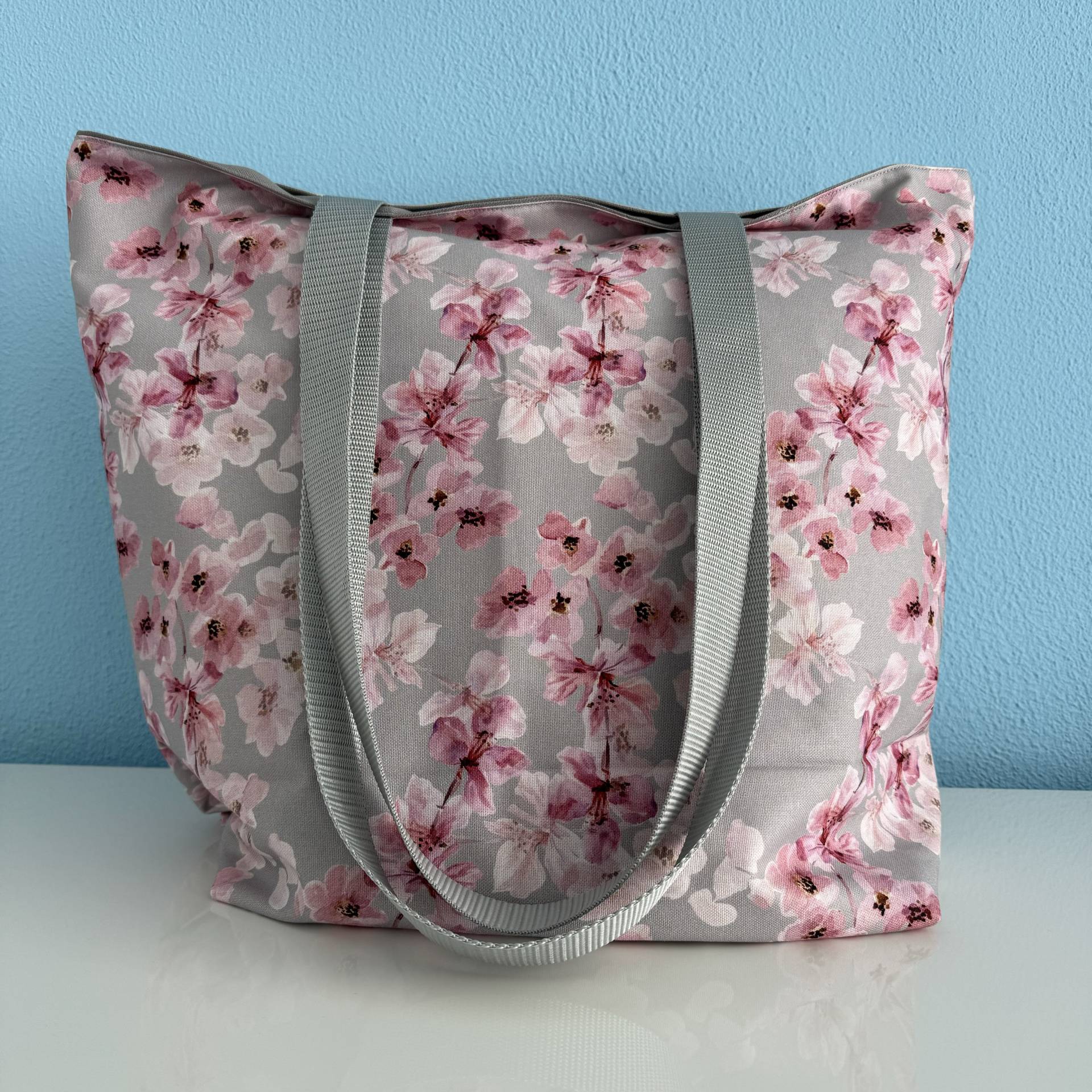 strandtasche "Kirschblüte" strandtasche "Kirschblüte" von Fadentour